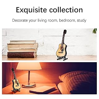 JUnYuKj Décoration de Guitare, Accessoires Miniatures, Mini Instruments de Musique, Convient pour la décoration de la… - Les Beatles, Paul McCartney, John Lennon, RIngo Starr, George Harrison JUnYuKj Décoration de Guitare, Accessoires Miniatures, Mini Instruments de Musique, Convient pour la décoration de la… – Image 7