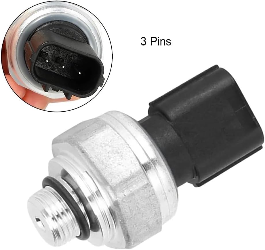 Pressure Sensor Compatible with Civic 2006 2007 2008 2009 2010 2011 2012-2020 80450SFE003 AC Air Conditioner Pressure Sensor Switch