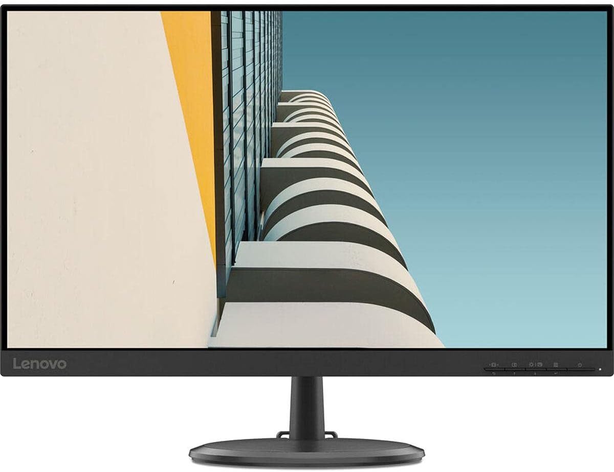 Lenovo - D24-20 Monitor - 23.8" LCD Display - 75Hz Refresh Rate - Low Blue Light Certified