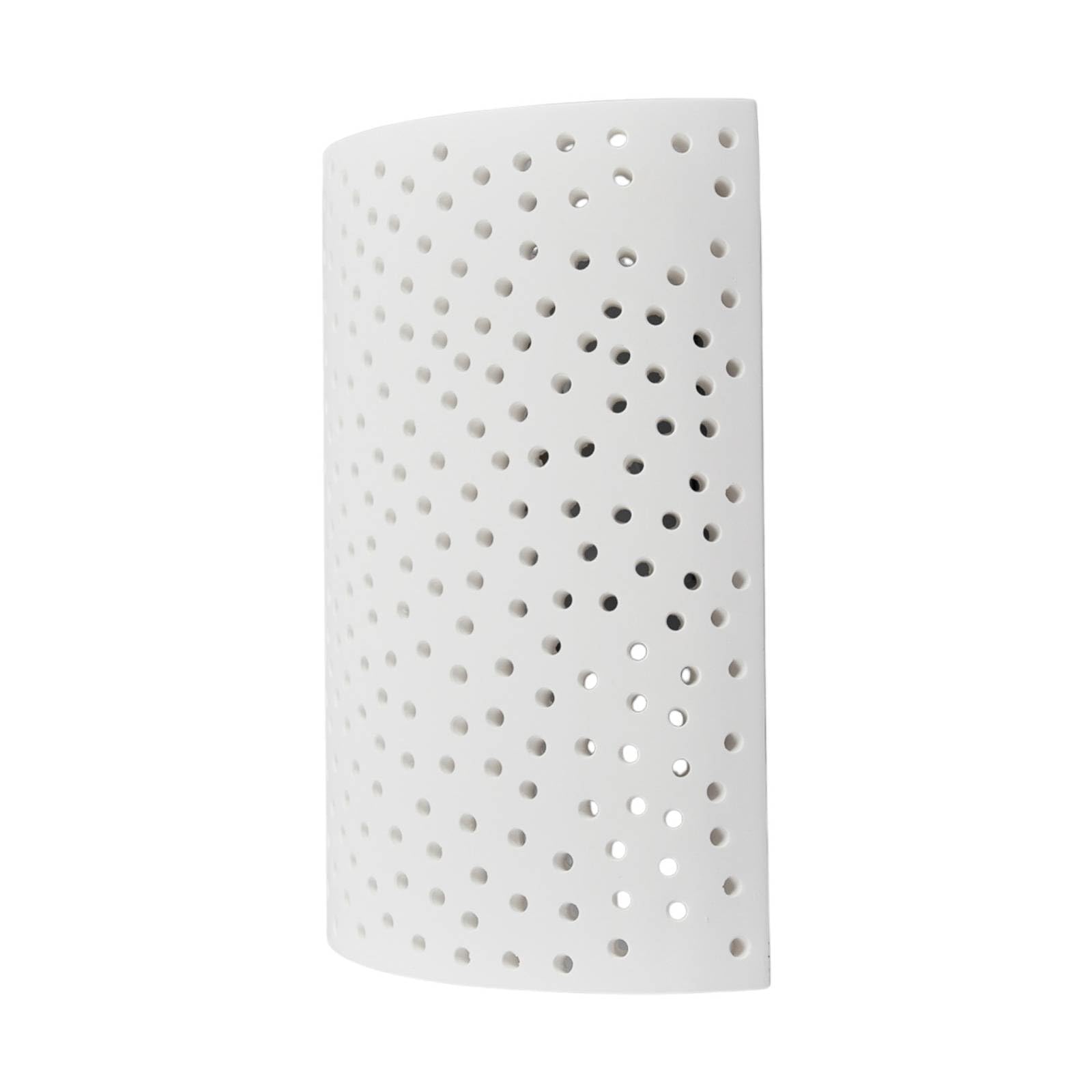 Lindby White Led Wall Light 'Jiru' Dimmable (Modern) In Made Of Plaster/Clay For E.g. Hallway (1 Light Source, E14) From | Wall Lighting, Wall Lamp