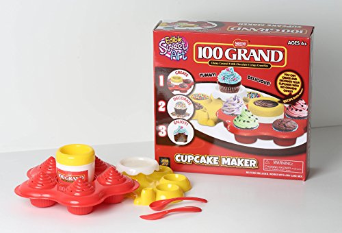 AMAV Cupcake Maker Kit - DIY Toy Make & Decorate Your Own Cupcakes - Easy & Safe to Use-No Oven Required - Perfect Group Activity & Best for Young Chefs & Cupcake Lovers - Thumbnail 2