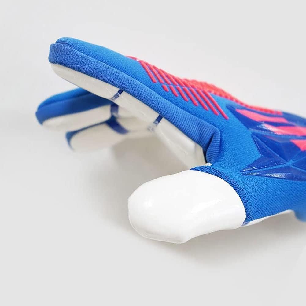 Gants de gardien de but professionnels en latex avec poignée antidérapante résistante à l'abrasion, protection du poignet pour jeunes et adultes