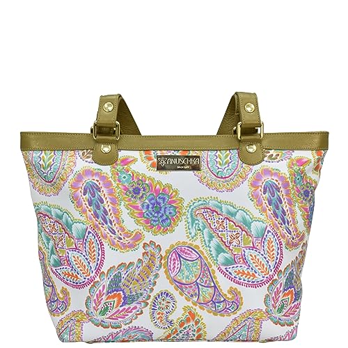 Tote bag de ville anti-vol en nylon imperméable et cuir Wanderlust