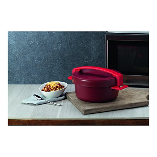 Kuhn Rikon Duromatic Micro Microwave Pressure Cooker Red