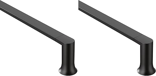 Vista 9 de Moen Genta LX BH3818BZG - Toallero moderno para cocina o baño, 18 pulgadas, color dorado bronce