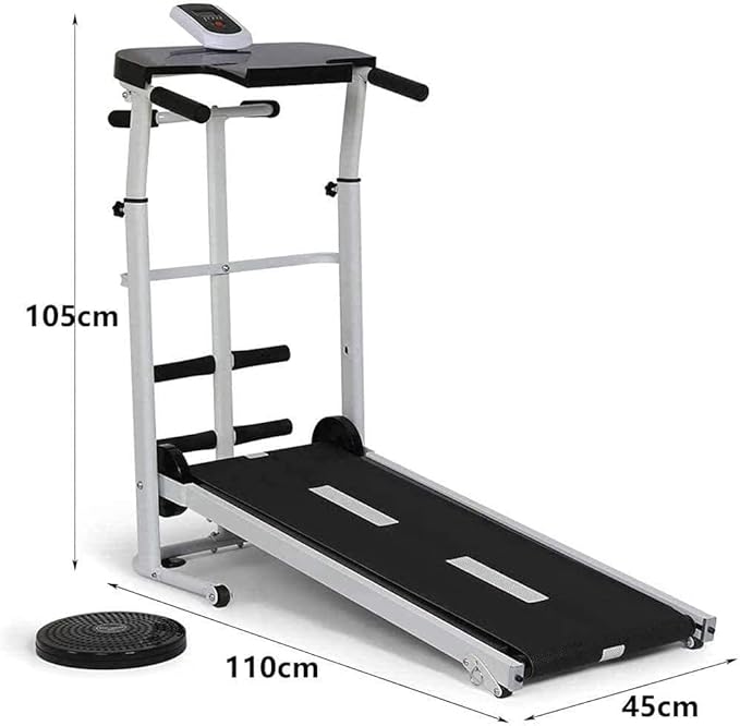 Caminadora Manual Plegable para Casa, Oficina y Gimnasio miniatura 3