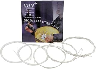 Arabic Oud Strings Musical Instrument Accessories Clear Nylon Silver-Plated Alloy Wound Strings Nylon Silver Plated Alloy Wound String