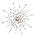 Stratton Home Decor Sparkle Mirror Burst Wall Decor W X 0.50 D X 24.00 H, Gold