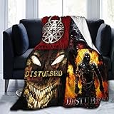 Lanecherbert Disturbed Blanket Throw Blankets Ultra Soft Flannel Lightweight Throws for Couch, Bed,All Seasons Use 80'x60'