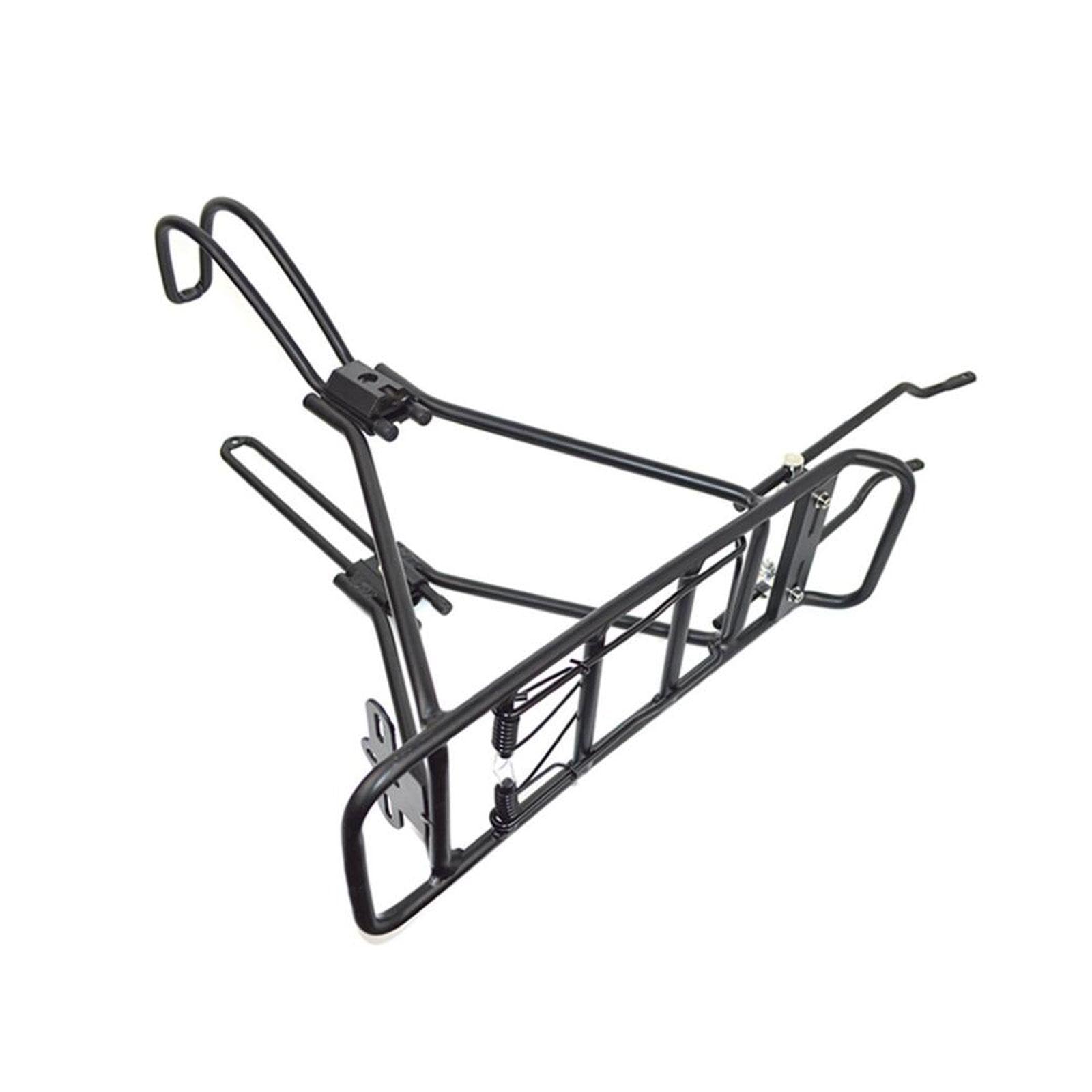 rockible Bike Cargo Rack Rear Bicycle Rack Adults Easy to Install Cargo Carrying Aluminum Alloy for 650B 700C 27inch Traveling