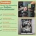 PuraMinz Sodium Percarbonate, 99.9% Pure Oxygen Bleach Powder, Stain Remover, Whitener, Non-Chlorine Detergent Booster, Fragrance Free Dishwasher Cleaner and Deodorizer, 5 lbs (80 oz), Pack of 1
