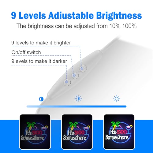 Image of Its 5 00 O'clock Some Where Neon Sign Night light for Bar Club Bedroom Hotel Pub Cafe Wedding Birthday Party Gifts
