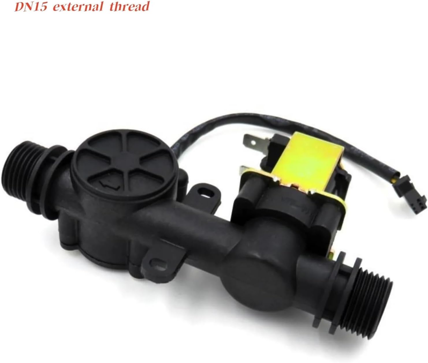 1pc Water Flow Meter Sensor Indicator Counter with Solenoid Valve Automatic Billing System for Water Heaters Water Dispenser G1/2