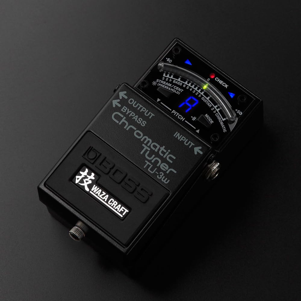 Amazon.com: Boss TU-3W Waza Craft Chromatic Tuner with Bypass