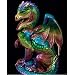 SparkLia 5D Full Drill DIY Diamond Painting Kit for Adults and Children,Round Rhinestone Painting Embroidery for Art Craft Home Decoration (Dragon, 11.8"x15.7")