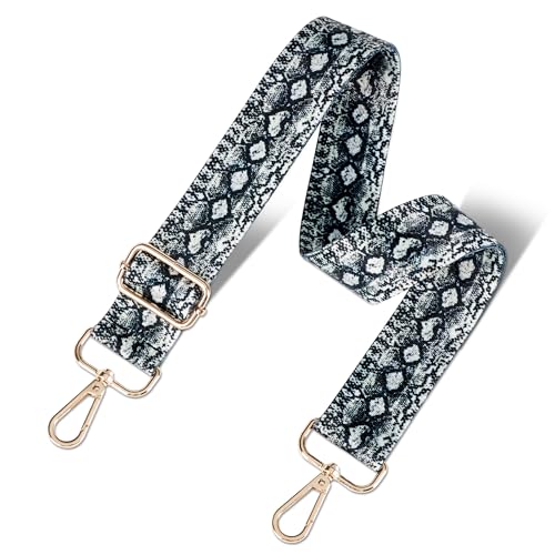 Image of chushui Colorful Pattern Purse Strap, Wide Crossbody Bag Strap Replacement | Change the look of your bag with a simple strap swap.
