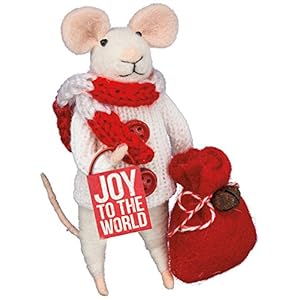 Primitives by Kathy Mouse with Tiny Joy to The World Sign