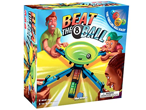 Beat The 8 Ball Action Dexterity Party Game - Kids, Family or Adult Speed Active Party Game by Blue Orange Games for 2 to 4 Players. Recommended for Ages 6 & Up. by blue orange - Used condition - US$18.79