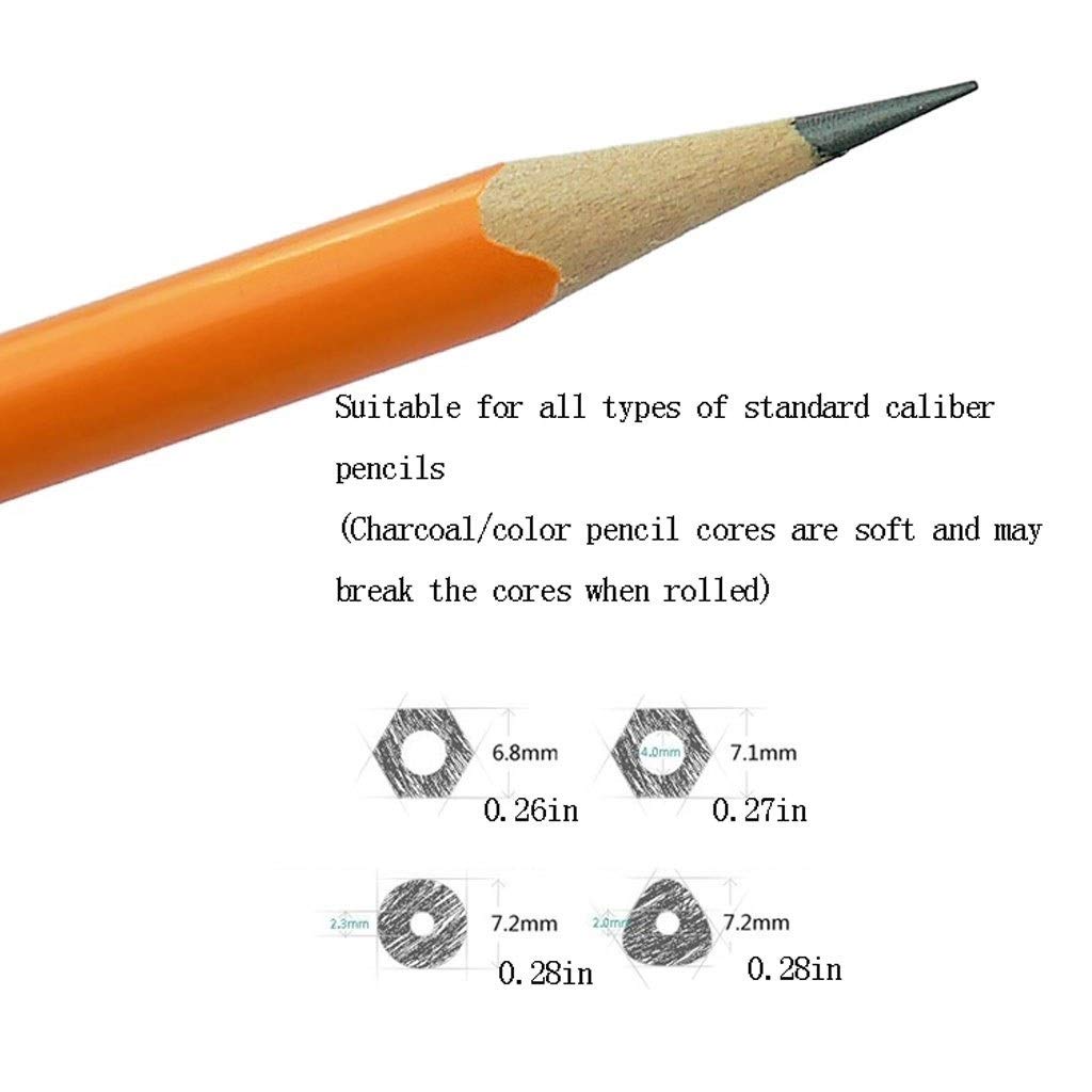 Taille-crayon manuel Manuel Crayon Couleurs Sharpener-assorties peuvent couper crayons de diamètre 6-7.5mm à l'école en classe Bureau Accueil Métal Taille-crayon Taille-crayon pour la classe