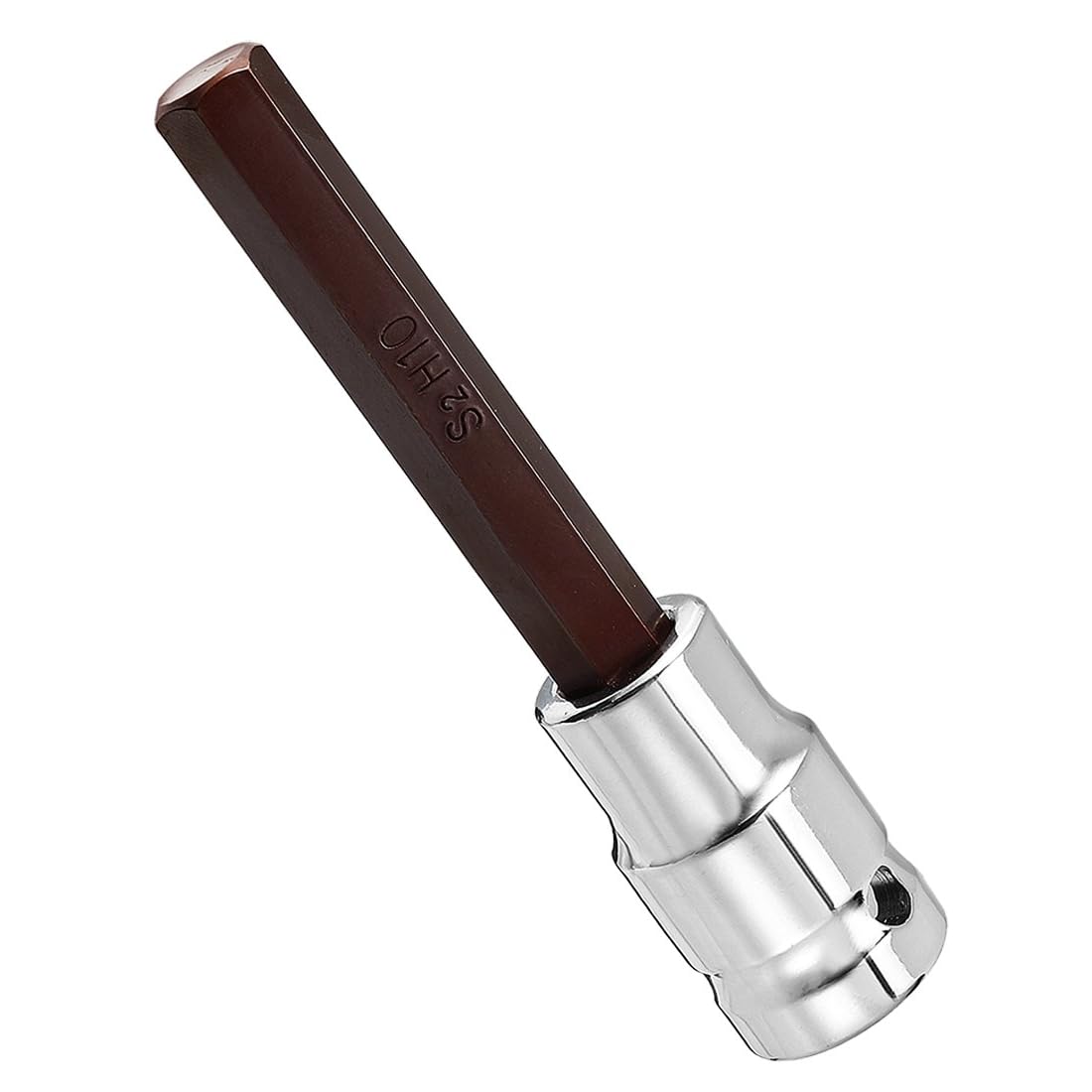 Sechskant-Bit-Stecknuss 1/2" H10 Mm – Aus S2-Stahl, 100 Mm Lang