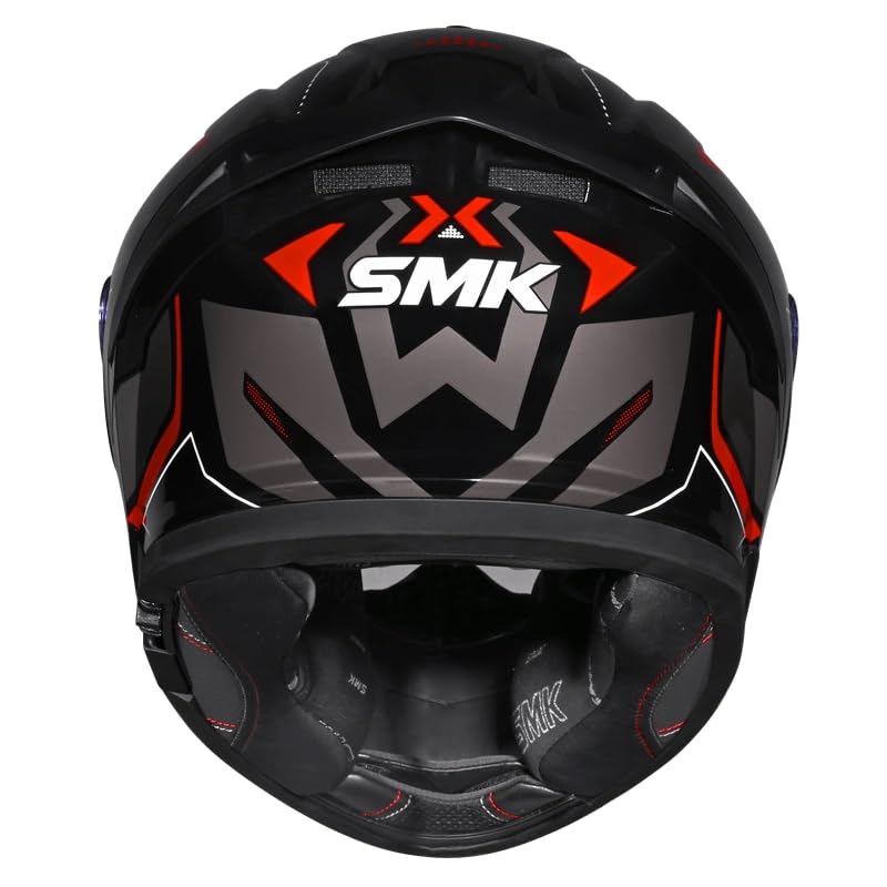 Image of SMK Typhoon Full Face Dual Visor Helmet, ISI DOT ECE 22.06 Certified