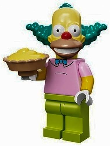 Minifiguras, serie Los Simpsons personaje Krusty el payaso LEGO 71005