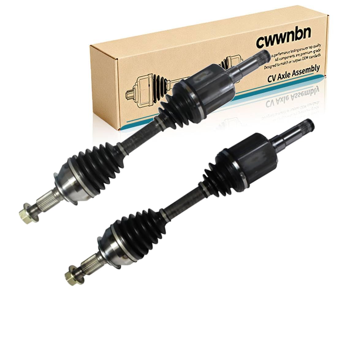 Front Left, Front Right CV Axle Assembly Replacement 13228208, 22744459, 22796199, 22796198, 13228212, 23157347, 22870111 for Buick LaCrosse 2010 2011 2012 2013 2014 2015 2016 2 Pcs