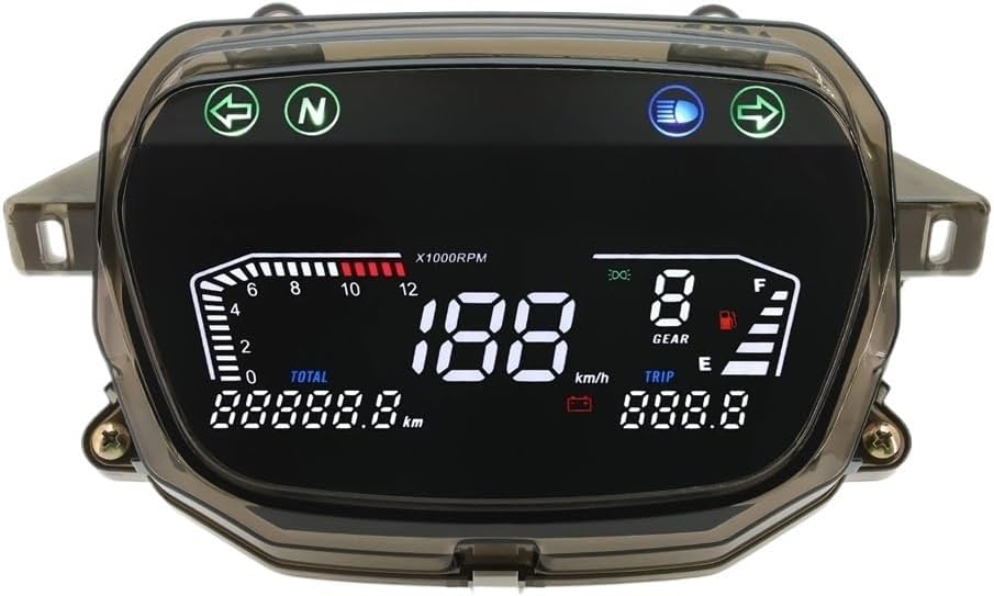 Motorcycle Odometer Gauge Digital Motorcycle Instrument Dashboard Tachometer For Demak EX90 For Dream C100 C100N For AVATE DY90 2004-2009