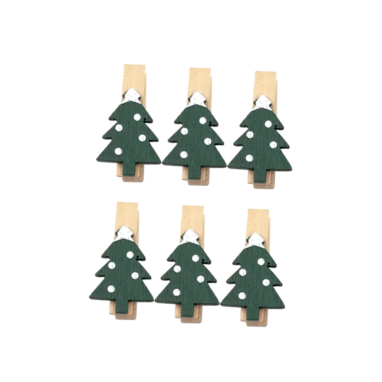 ABOOFAN 25 Piezas astillas de Madera navideñas Mini Ropa para la Foto Tarjetas de felicitación Clips de Fotos de Madera Clavijas de Fotos con Clip artesanía Clip de Madera pequeño Abrigo