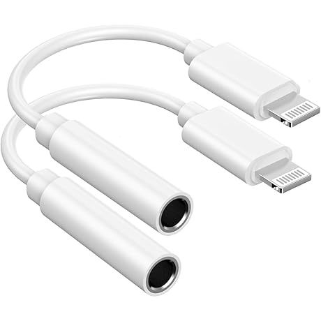 Apple MFi Certified Lightning to 3.5mm Headphone Adapter: Unhindered Audio Bliss