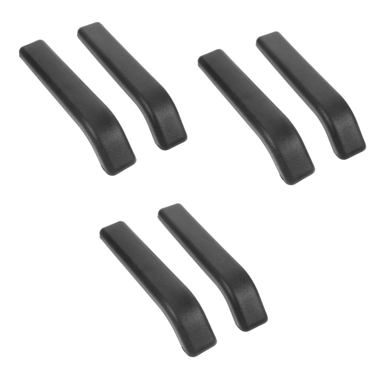 SHINEOFI 3 Paia cuscino del bracciolo della sedia bobina portatile carrozzina sostitutiva braccioli accessori per disabili sostituzione del bracciolo imbottiture per le braccia plastica