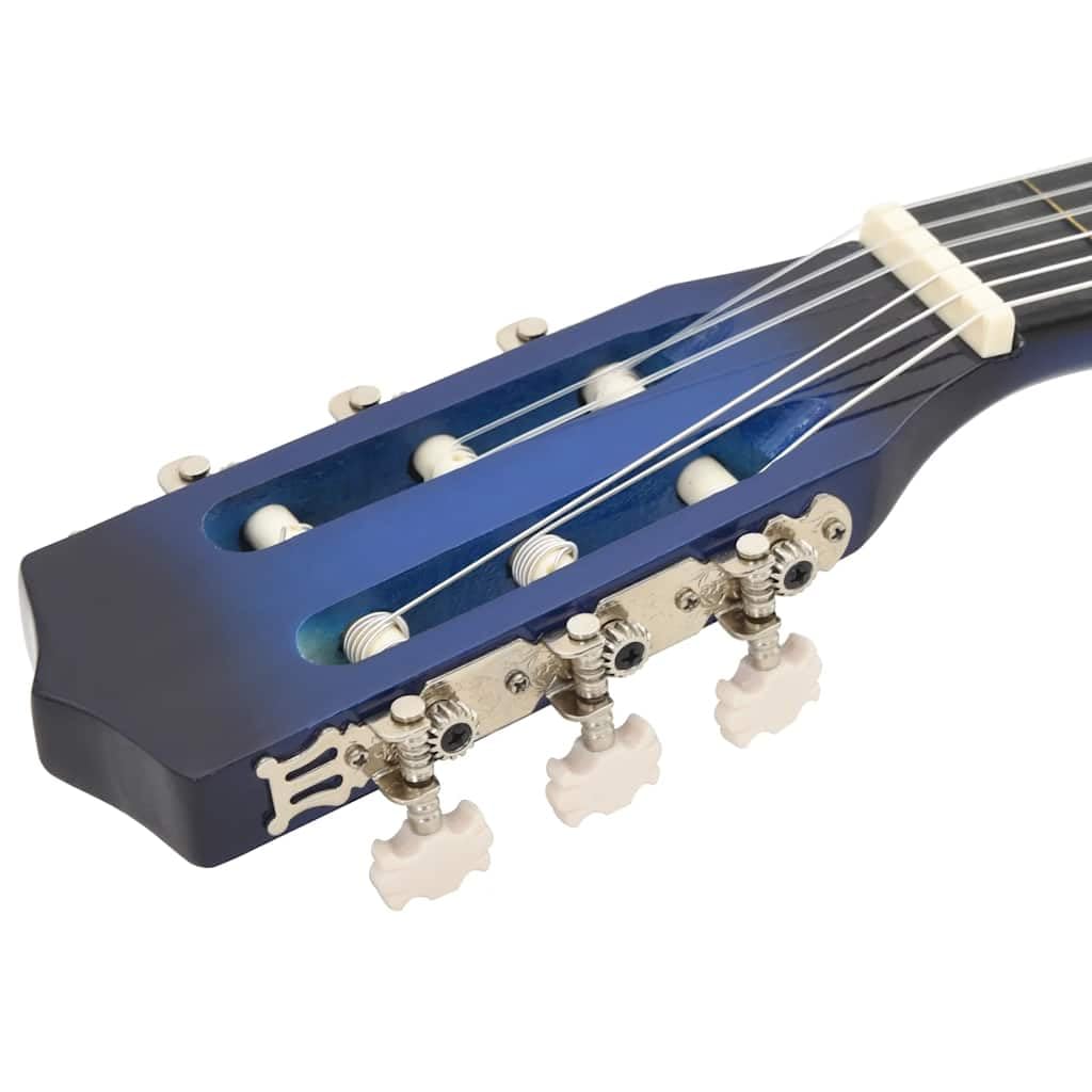 Generico Set Chitarra Classica 8 pz per Principianti Blu 3/4 36",Arte e so,Hobby e Arti Creative,Strumenti Musicali,Strumenti a Corda,Chitarre,Blu,2.25 kg,70117