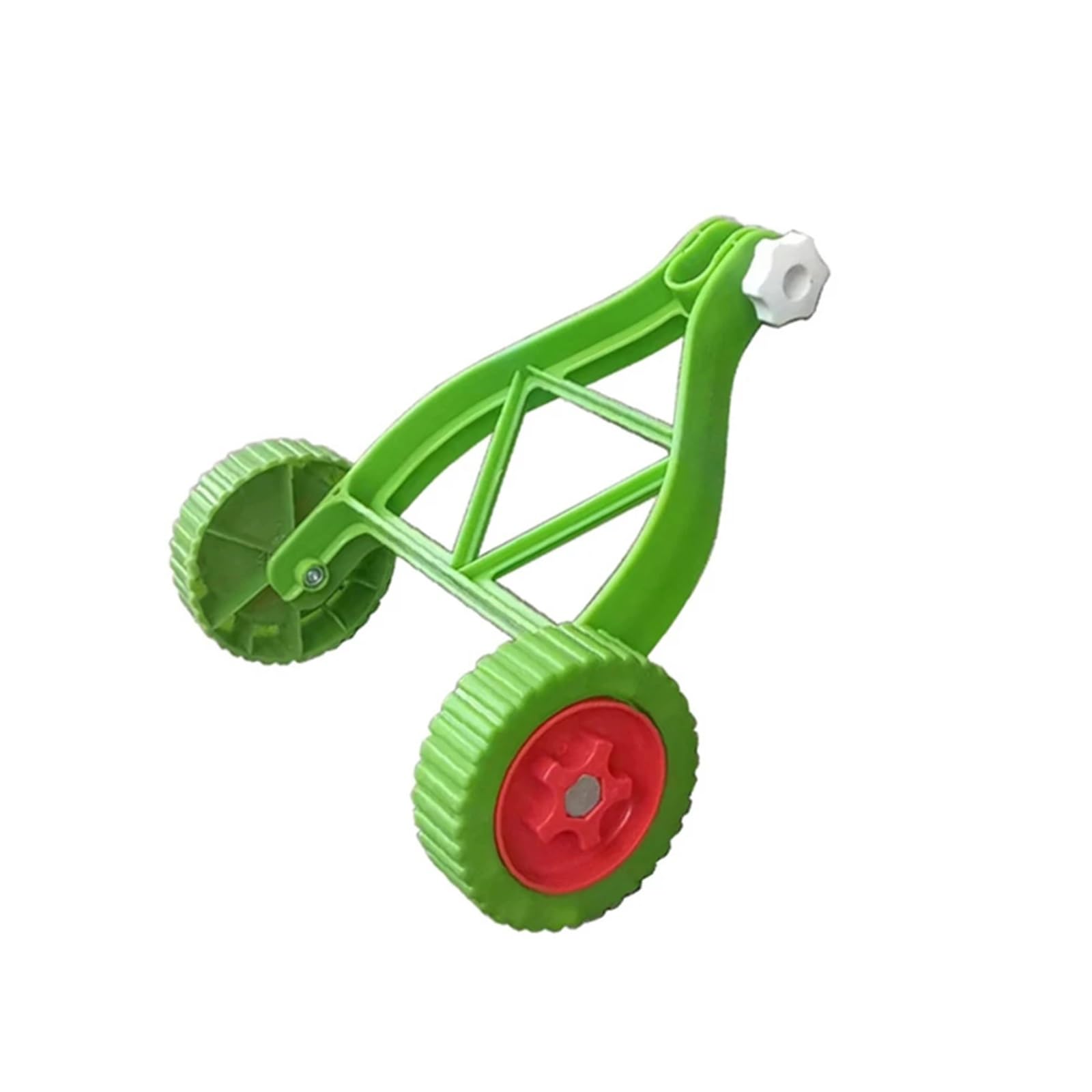 Juego de ruedas soporte universal for cortacésped plástico | Rueda de soporte for cortacésped multicolor de 35 cm(Green)