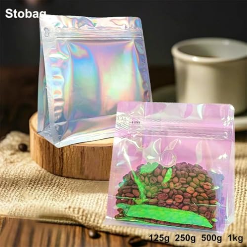 StoBag 50 [U[R[q[ܕoutouȂA~q[gV[ibc|[`pۊ - TCY: As photos show - F: Clear 125g