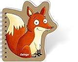 Peter & Piet. Notizblock Fuchs: Konturgestanzter Block mit hochwertiger Spiralbindung - Peter Wohlleben Stefanie Reich 