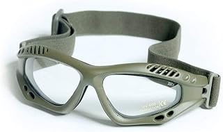 Mil-Tec Commando Goggles Air Pro Clear Lens Olive Frame