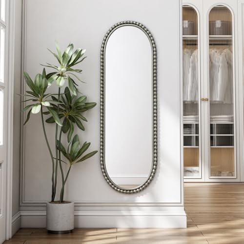 JovyTide Art Mirror, Antique Effect, Wall Hanging, Suitable for Bathroom,