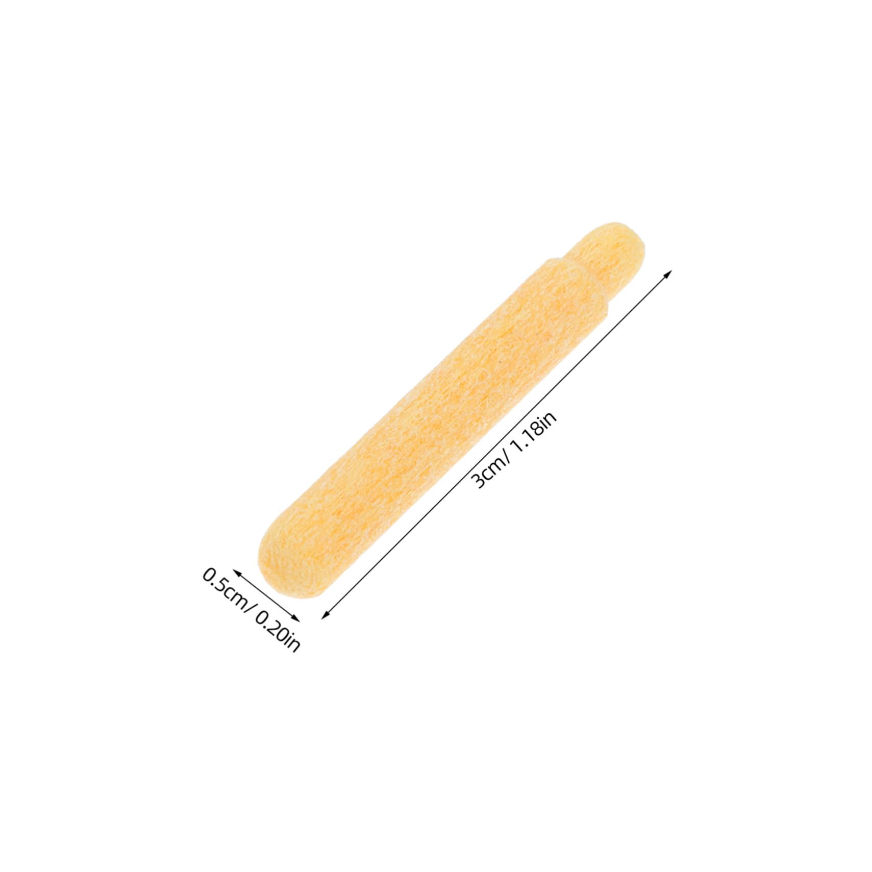 NUOBESTY 20pcs Replacement Paint Marker Pen Tips Nylon Writing Nibs Multi-Purpose for Art Projects