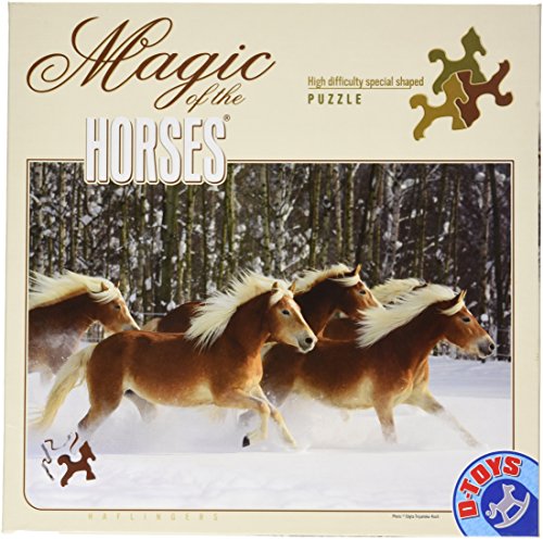 D-Toys Magic of the Horses Haflingers 4 Jigsaw Puzzle (239 Pieces)