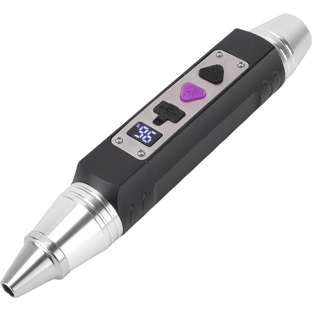 UDSKNV[KSL Jade Appraisal Flashlight Dual Light, USB Rechargeable LED Gem Identification Torch Tester Lamp,for Jewelry, Beeswax