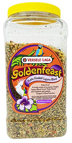 Goldenfeast Petite Hookbill Legume Blend 64 Ounces