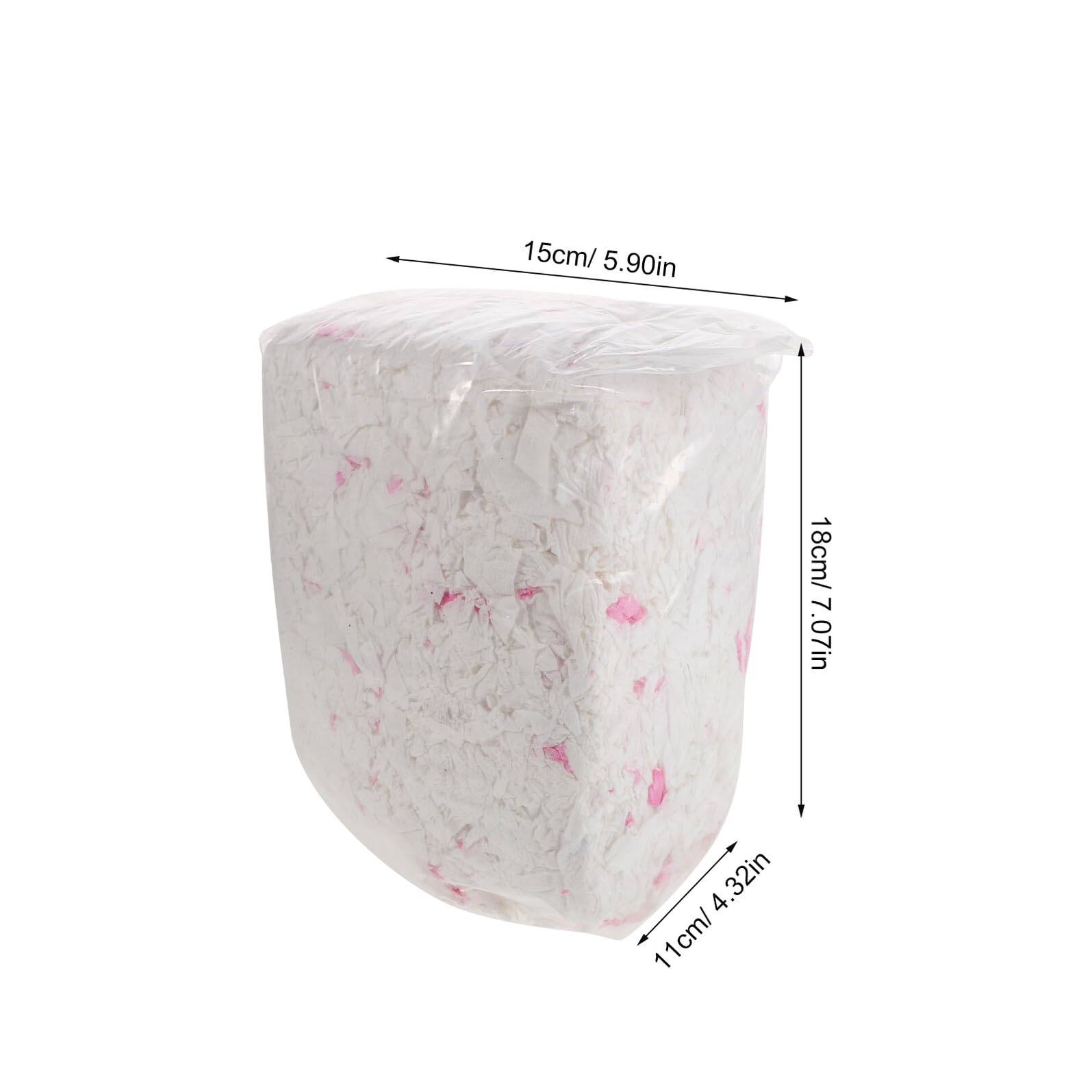 Mobestech Lecho para Hámster y Roedores 3 Bolsas de Algodón Natural sin Polvo y Absorbente Cama Transpirable para Jaulas de Pequeños Animales Adecuado para Conejos Jerbos y
