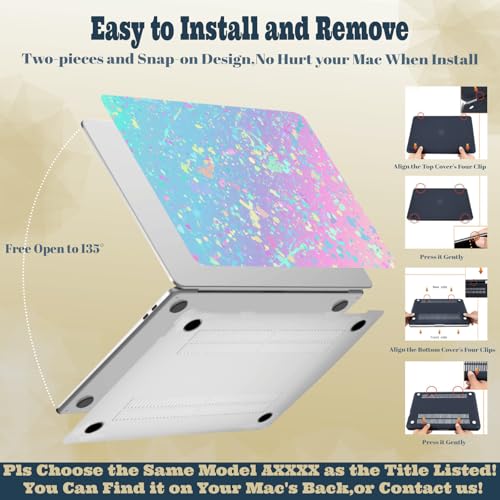 Protector MacBook Air 13 para evitar arañazos con carcasa y tapa de teclado 5