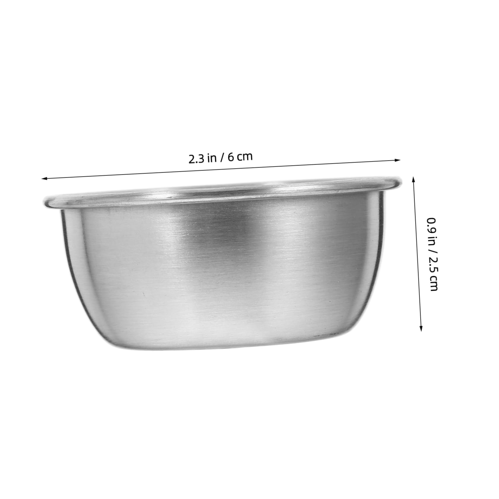GRIRIW Electronic Scale Tray Small Stainless Steel Weighing Pan for Labs Kitchens Accurate Measurement