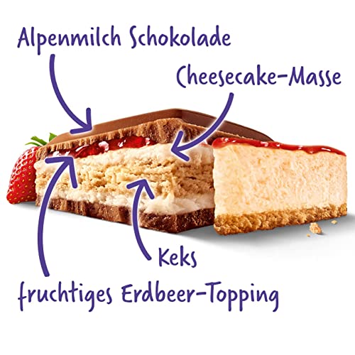 Milka MMMAX Strawberry Cheesecake Tafelschokolade, 300 g – Ansicht 3