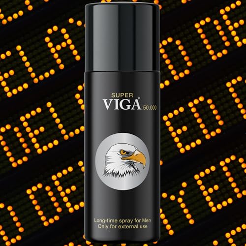Image of Super Viga 50000 Delay Spray for Men with Vitamin E, Men's Personal Care, Refreshing Formula, Easy Spray Application, External Use Only, 45 ml (1.52 Fl Oz)