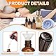 Haveneit 4 Stück Pipettenflasche, Glasflasche Pipette, 10 ml Braunglasflasche,Apothekerflaschen mit Tropfenpipette,für ätherische Öle, Parfümöle, Flüssigfarbstoffen Aromatherapie Mischungen