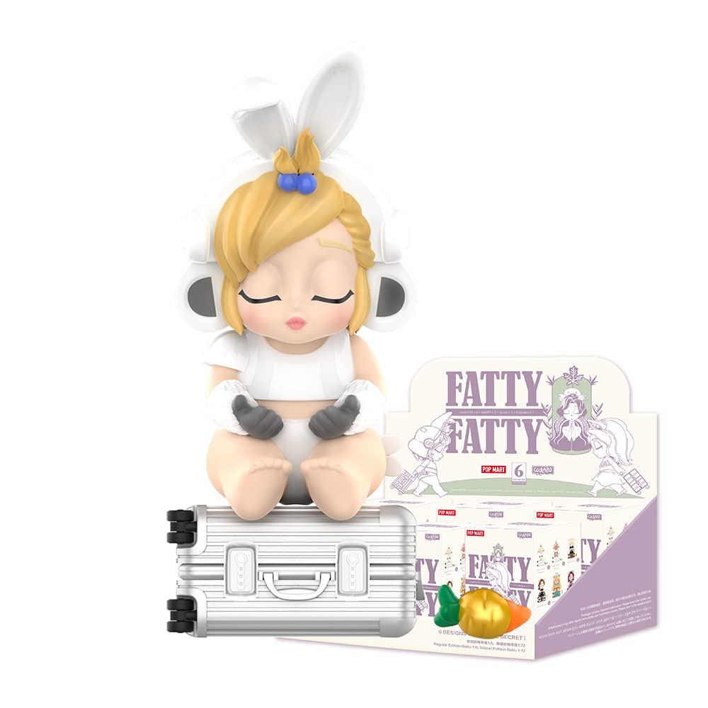 POP MARTCOOLABO FATTY FATTY BABY Series Figures Collectible Character Series Whole Set(6Boxes) 2.5 inches Articulated Character Premium Design gifts for women Fan-Favorite blind box Collectible Toy