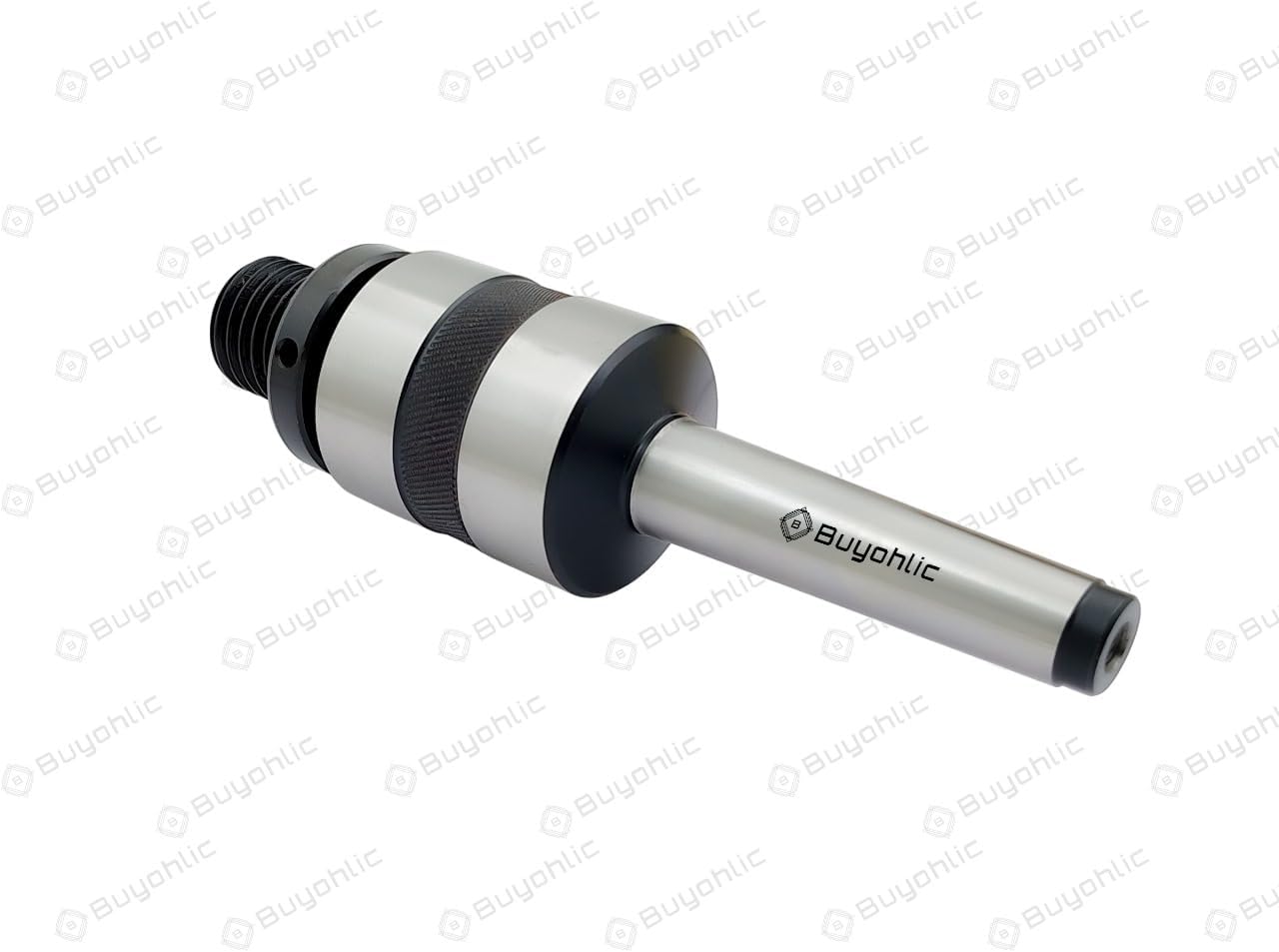 MT2 木工用精密ライブリボルビングセンター | 1インチ x 8 TPI 心押台チャックアダプター | モールステーパー #2 旋