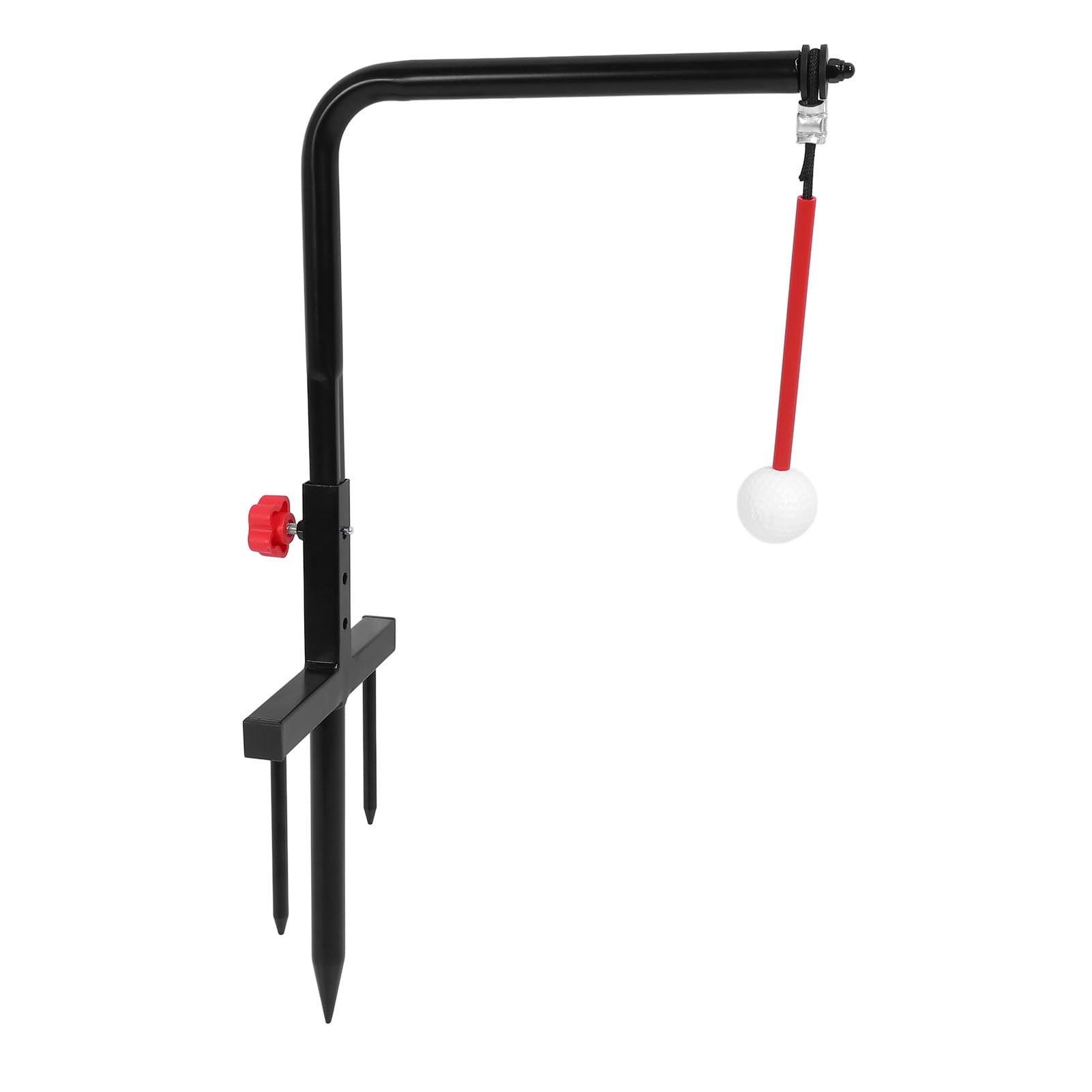 Entrenador de Swing de Golf, Entrenador de Palos Groover de Práctica de Ajustable para Todas Las Superficies, Uso en Interiores y Exteriores |Construcción Duradera de Hierro, Diseño